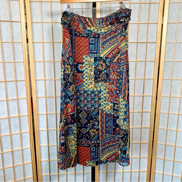 Coldwater Creek Dresses & Skirts - Coldwater Creek Lightweight Lined Crepe “Wrap” Skirt